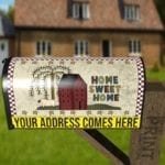 Prim Country Saltbox House #1 - Home Sweet Home Decorative Curbside Farm Mailbox Cover