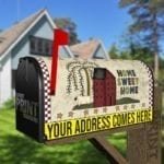Prim Country Saltbox House #1 - Home Sweet Home Decorative Curbside Farm Mailbox Cover