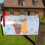 Rubber Boots and Flowers - Garden Sweet Garden Decorative Curbside Farm Mailbox Cover