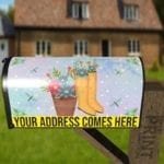 Rubber Boots and Flowers - Garden Sweet Garden Decorative Curbside Farm Mailbox Cover