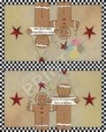 1354-cute-primitive-country-gingerbread-man-couple-2-visions-of-gingerbread-dance-in-my-head-big-farm-mailbox-artwork Cute Primitive Country Gingerbread Man Couple #2 - Visions of Gingerbread - Dance in my Head Decorative Curbside Farm Mailbox Cover