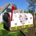 Cute Country Patchwork Design #1 - Live Simply Decorative Curbside Farm Mailbox Cover