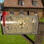 Primitive Country Cute Owl - Welcome Decorative Curbside Farm Mailbox Cover