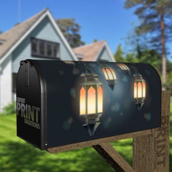 Beautiful Lanterns #2 - Let it Shine Decorative Curbside Farm Mailbox Cover