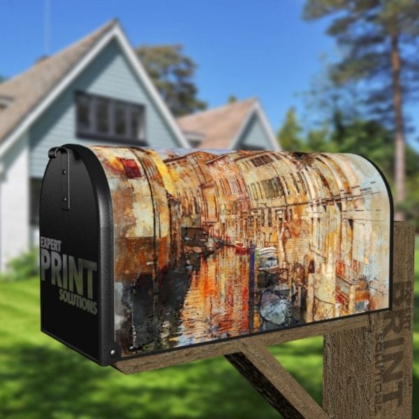 Beautiful Venice #1 Decorative Curbside Farm Mailbox Cover