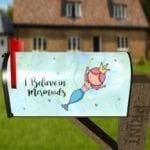 I Believe in Mermaids! Decorative Curbside Farm Mailbox Cover