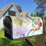1717-shabby-chic-garden-15-farm-mailbox-magnetic-cover Shabby Chic Garden #15 Decorative Curbside Farm Mailbox Cover