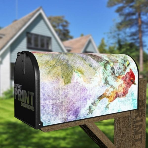 1717-shabby-chic-garden-15-farm-mailbox-magnetic-cover Shabby Chic Garden #15 Decorative Curbside Farm Mailbox Cover