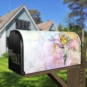 Shabby Chic Garden #14 Decorative Curbside Farm Mailbox Cover