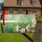1725-shabby-chic-garden-7-curbside-mailbox-vinyl-cover Shabby Chic Garden #7 Decorative Curbside Farm Mailbox Cover