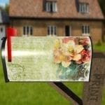 Shabby Chic Garden #5 Decorative Curbside Farm Mailbox Cover