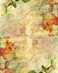 1728-shabby-chic-garden-4-big-farm-mailbox-artwork Shabby Chic Garden #4 Decorative Curbside Farm Mailbox Cover