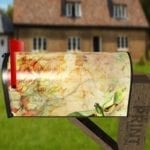 1728-shabby-chic-garden-4-curbside-mailbox-vinyl-cover Shabby Chic Garden #4 Decorative Curbside Farm Mailbox Cover