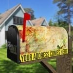 1728-shabby-chic-garden-4-rural-mailbox-magnetic-cover Shabby Chic Garden #4 Decorative Curbside Farm Mailbox Cover