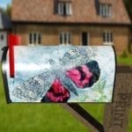 1729-shabby-chic-garden-3-curbside-mailbox-vinyl-cover Shabby Chic Garden #3 Decorative Curbside Farm Mailbox Cover
