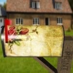 Shabby Chic Garden #2 Decorative Curbside Farm Mailbox Cover