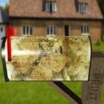 1731-shabby-chic-garden-1-curbside-mailbox-vinyl-cover Shabby Chic Garden #1 Decorative Curbside Farm Mailbox Cover