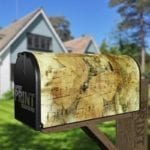 1731-shabby-chic-garden-1-farm-mailbox-magnetic-cover Shabby Chic Garden #1 Decorative Curbside Farm Mailbox Cover