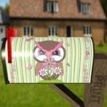 Cute Grumpy Owl #2 Decorative Curbside Farm Mailbox Cover