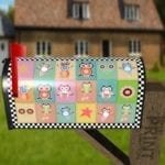 Summer Owls Decorative Curbside Farm Mailbox Cover