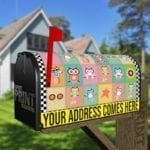 Summer Owls Decorative Curbside Farm Mailbox Cover