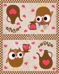 Coffee Lover Owl #9 Decorative Curbside Farm Mailbox Cover