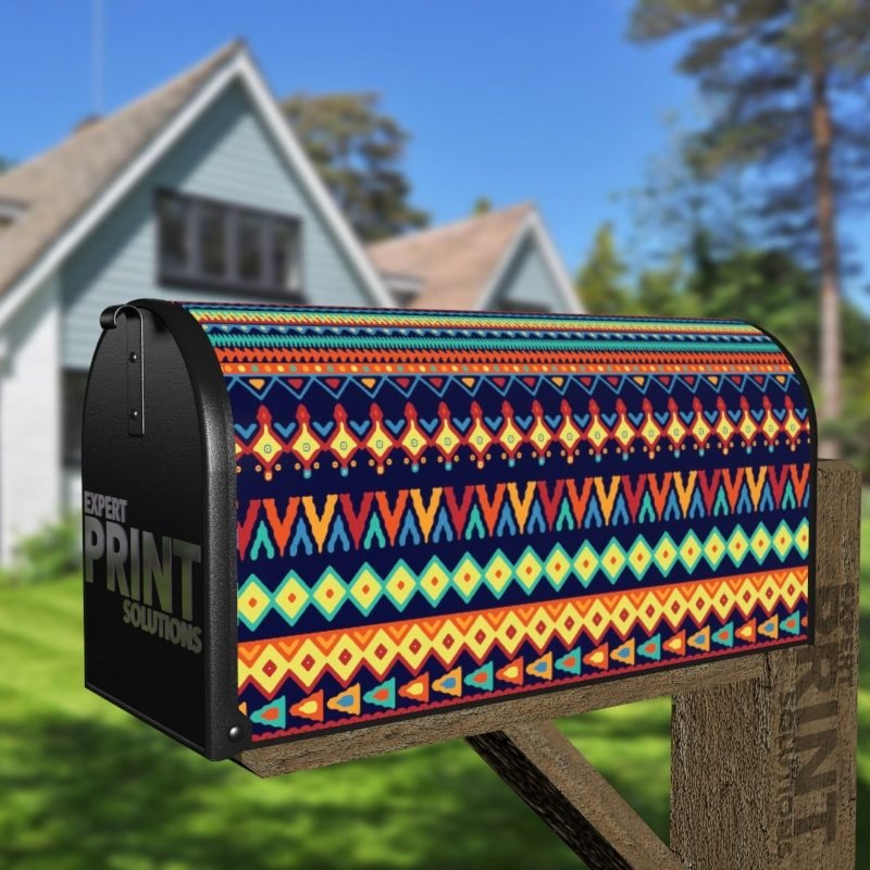 Inca Design #9 Decorative Curbside Farm Mailbox Cover