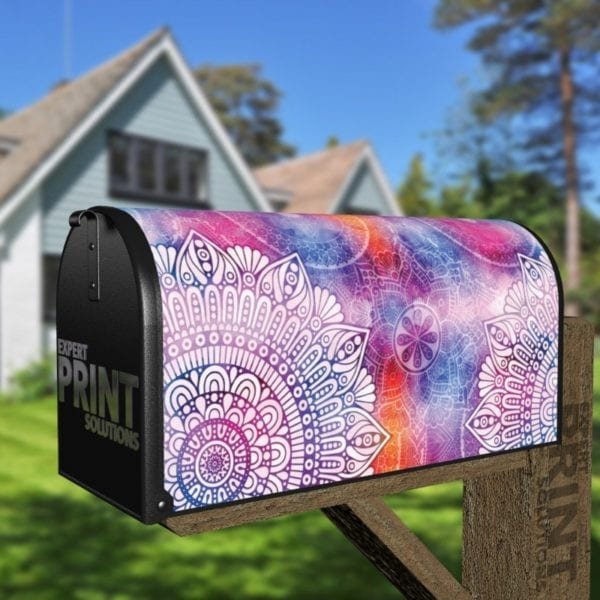 Beautiful Mandalas Decorative Curbside Farm Mailbox Cover