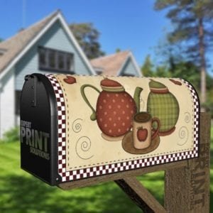Good Coffee - Good Day Decorative Curbside Farm Mailbox Cover