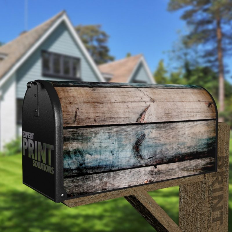 Dark Wood Design Decorative Curbside Farm Mailbox Cover