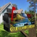Colors of a Mountain Creek Decorative Curbside Farm Mailbox Cover