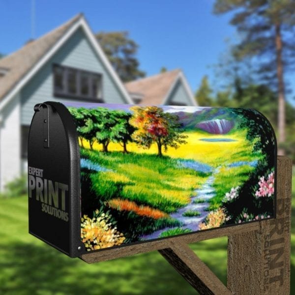 Summertime Valley Decorative Curbside Farm Mailbox Cover