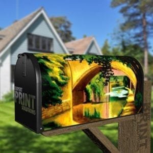 Canal of Amsterdam Decorative Curbside Farm Mailbox Cover