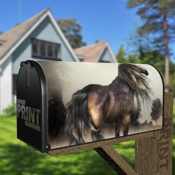 Beautiful Horse #6 Decorative Curbside Farm Mailbox Cover