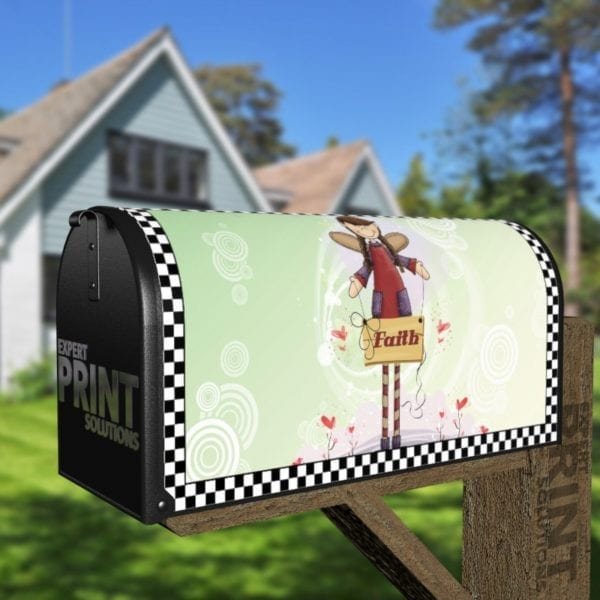 Angel of Faith Decorative Curbside Farm Mailbox Cover