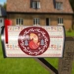 210-christmas-scandinavian-tale-7-curbside-mailbox-vinyl-cover Christmas - Scandinavian Tale #7 Decorative Curbside Farm Mailbox Cover
