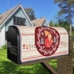 210-christmas-scandinavian-tale-7-farm-mailbox-magnetic-cover Christmas - Scandinavian Tale #7 Decorative Curbside Farm Mailbox Cover
