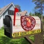210-christmas-scandinavian-tale-7-rural-mailbox-magnetic-cover Christmas - Scandinavian Tale #7 Decorative Curbside Farm Mailbox Cover