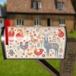 Christmas - Scandinavian Tale #2 Decorative Curbside Farm Mailbox Cover