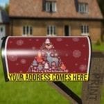 Scandinavian Tale #1 - Merry Christmas Decorative Curbside Farm Mailbox Cover
