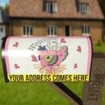 Welcome to my Nest Chicken Decorative Curbside Farm Mailbox Cover