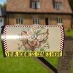 Prim Country Chicken Decorative Curbside Farm Mailbox Cover