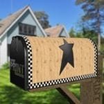 Primitive Star Decorative Curbside Farm Mailbox Cover
