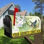 Cute Little Spring Bird Couple Decorative Curbside Farm Mailbox Cover