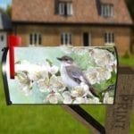 Little Bird on a Blossoming Tree Decorative Curbside Farm Mailbox Cover