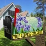Purple Lilies Decorative Curbside Farm Mailbox Cover