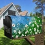 Cute Daisies and a butterfly Decorative Curbside Farm Mailbox Cover