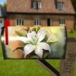 Delicate Lily Decorative Curbside Farm Mailbox Cover