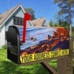 Morning Light at the Seaside Decorative Curbside Farm Mailbox Cover
