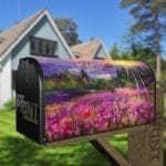 Sunrise Over the Wildflowers Meadow Decorative Curbside Farm Mailbox Cover